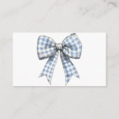 Oh Boy Baby Shower Book Request Card Informatiekaartje (Achterkant)