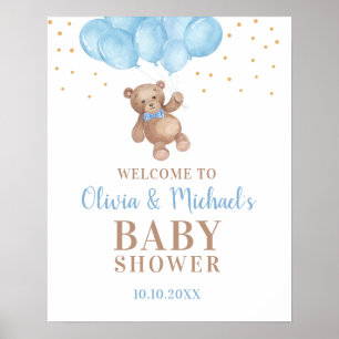 Oh Boy Baby Shower Feest Welkomstbord Poster