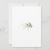 Oh Boy Baby Shower Invitation Kaart (Achterkant)