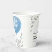 Oh Boy Baby Shower Papieren Bekers (Rechts)