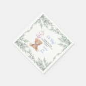 Oh Boy Baby Shower Papieren Servetten (Hoek)