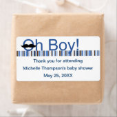 Oh Boy Baby shower waterfles Etiket (Insitu)