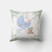 Oh Boy Baby Stroller en Mobiele Personalized Kussen (Achterkant)