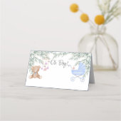 Oh Boy Baby Stroller en Mobile Shower Food Tent Plaatskaartje (Voorkant)