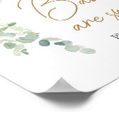 Oh Boy Balloon Baby shower Baby's zijn lief Poster (Hoek)