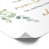 Oh Boy Balloon Baby shower Envelope Station Poster (Hoek)