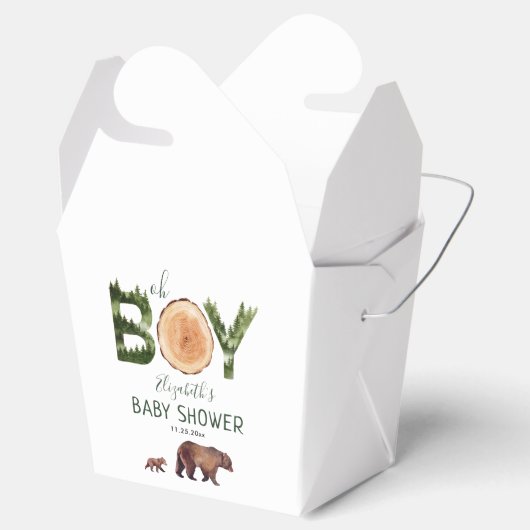 Oh Boy Beer Baby shower Bedankdoosjes (Geopend)