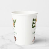 Oh Boy Beer Baby shower Papieren Bekers (Rechts)