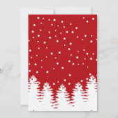 Oh Boy Beer Rood Checkerboard Baby shower Kaart (Achterkant)