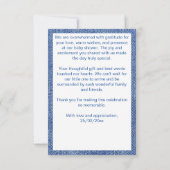 Oh boy blauw jeans baby shower sjabloon (Achterkant)