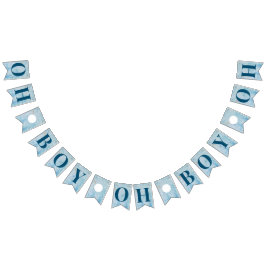 Oh Boy Blue Baby shower Banner