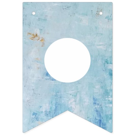 Oh Boy Blue Baby shower Banner (Derde vlag)