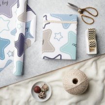 Oh Boy Blue Stars Baby shower Baby Gift