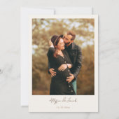 Oh Boy Boho babykleding blauw baby shower Kaart (Achterkant)