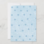 Oh Boy Bow Stropdas Bodysuit Baby Shower Invitatio (Achterkant)