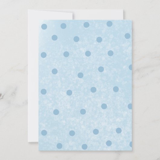 Oh Boy Bow Stropdas Bodysuit Baby Shower Invitatio (Achterkant)