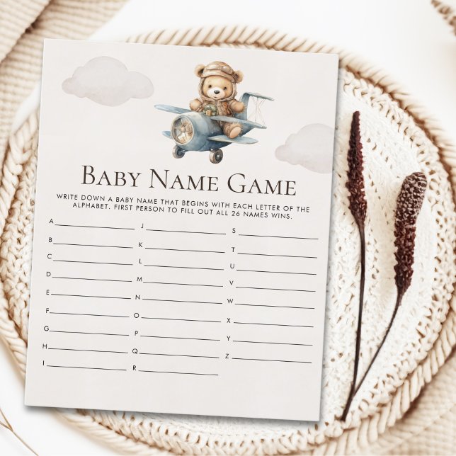 Oh Boy, Brown Bear Baby shower boy (Creator heeft geüpload)