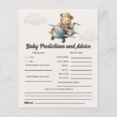 Oh Boy, Brown Bear Baby shower boy (Voorkant)