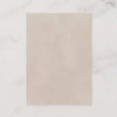 Oh Boy, Brown Bear Baby shower boy Informatiekaartje (Achterkant)