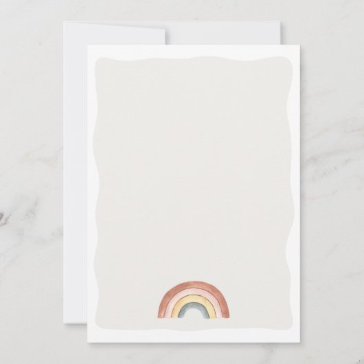 Oh Boy Clothes Baby shower Uitnodiging (Achterkant)