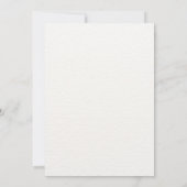 Oh Boy Elephant Baby Shower Invitation Kaart (Achterkant)