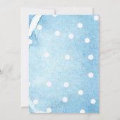 Oh Boy Elephant Baby shower Kaart (Achterkant)