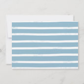 Oh Boy Elephant & Balloons Oerwoud baby shower Kaart (Achterkant)