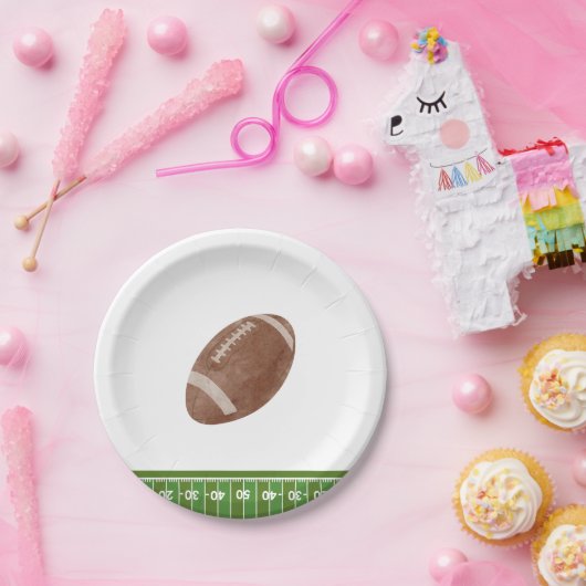 Oh Boy football Baby shower bord (Feest)