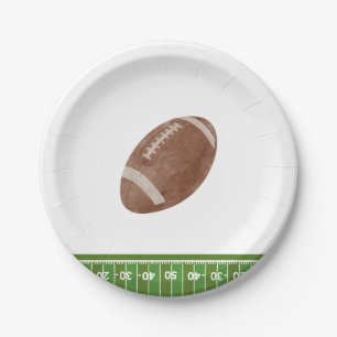 Oh Boy football Baby shower bord