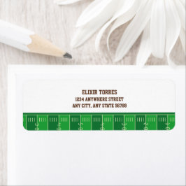 Oh Boy Football Baby shower Etiket