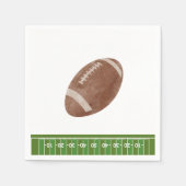 Oh Boy football Baby shower servet (Voorkant)