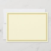 Oh boy fun safari animal boy baby shower kaart (Achterkant)