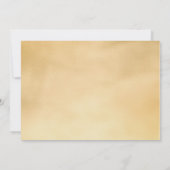 Oh boy! Gold Faux Oerwoud Animals Baby shower Kaart (Achterkant)