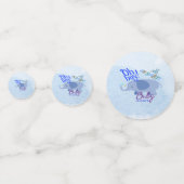 Oh boy, het is een Baby shower Confetti (Achterkanten)