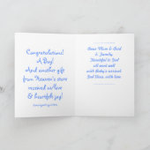 Oh boy! Het is een jongen! Kaart (Binnen)