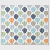 OH-BOY Hot Air-ballonnen Cadeaupapier (Vlak)