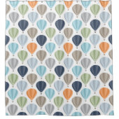 OH-BOY Hot Air-ballonnen Douchegordijn (Voorkant)