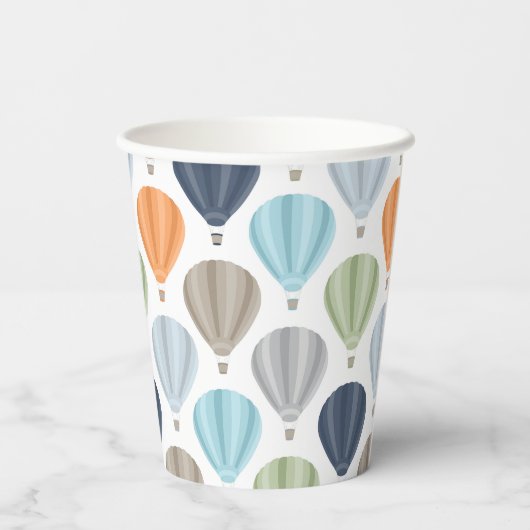 OH-BOY Hot Air-ballonnen Papieren Bekers (Achterkant)