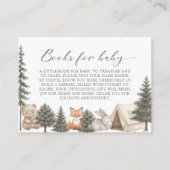 Oh boy let the adventure begin baby shower informatiekaartje (Voorkant)