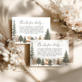 Oh boy let the adventure begin baby shower informatiekaartje