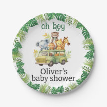 Oh Boy Leuk oerwoud Safari Dieren baby shower