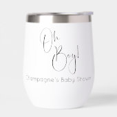 Oh Boy Modern Script Baby shower (Links)