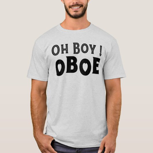 Oh Boy Oboe T-shirt (Voorkant)