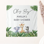 Oh Boy Oerwoud Safari Baby shower Tapestry Wandkleed