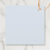 Oh Boy olifant met ballon Baby shower Bedankjes Labels (Achterkant)