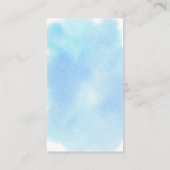 Oh Boy Onder het Zee Baby shower Luier Raffle Informatiekaartje (Achterkant)