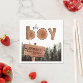 Oh Boy Pine Trees Servet (Insitu)