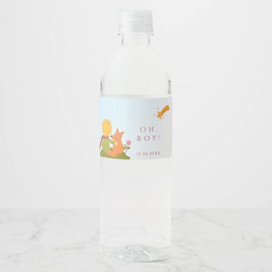 Oh Boy Prince Water Waterfles Etiket (Voorkant)