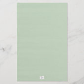 Oh Boy Raad Price Greenery Baby shower Game (Achterkant)