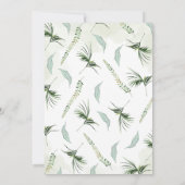 Oh Boy Safari Baby shower Dieren Kaart (Achterkant)